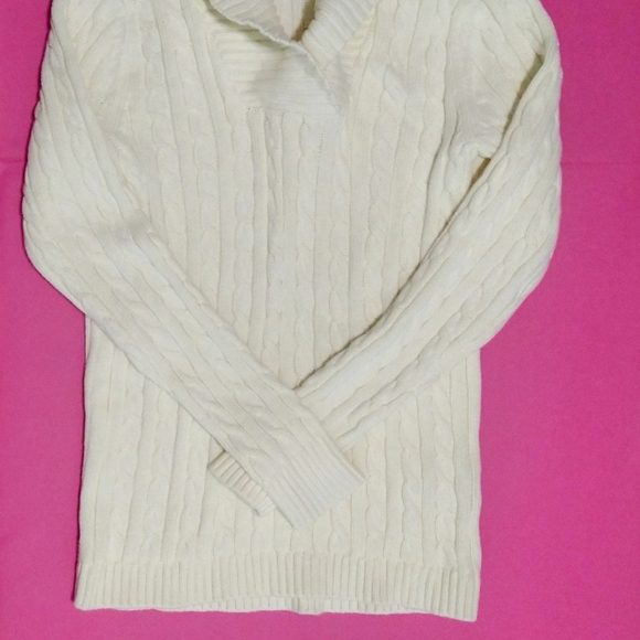 L. L. Bean Shawl-Neck Sweater - Picture 2 of 4